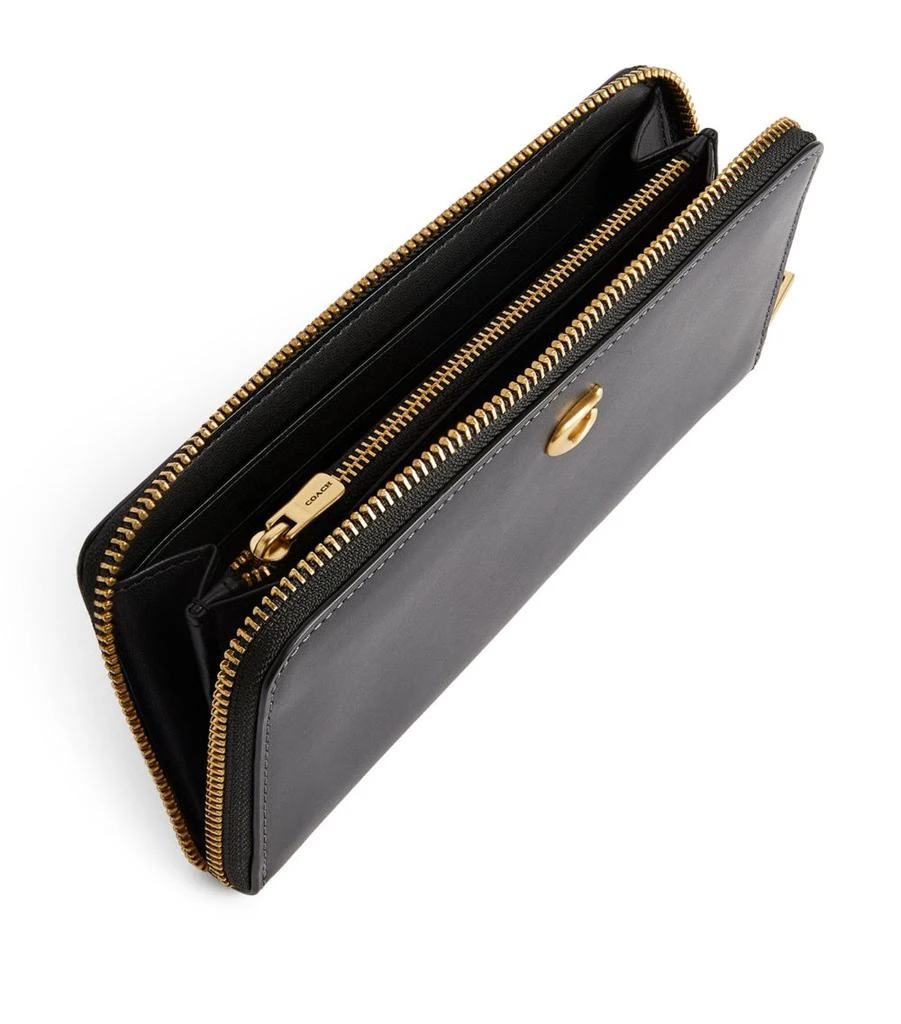 商品Coach|Leather Accordion Wallet,价格¥1694,第2张图片详细描述