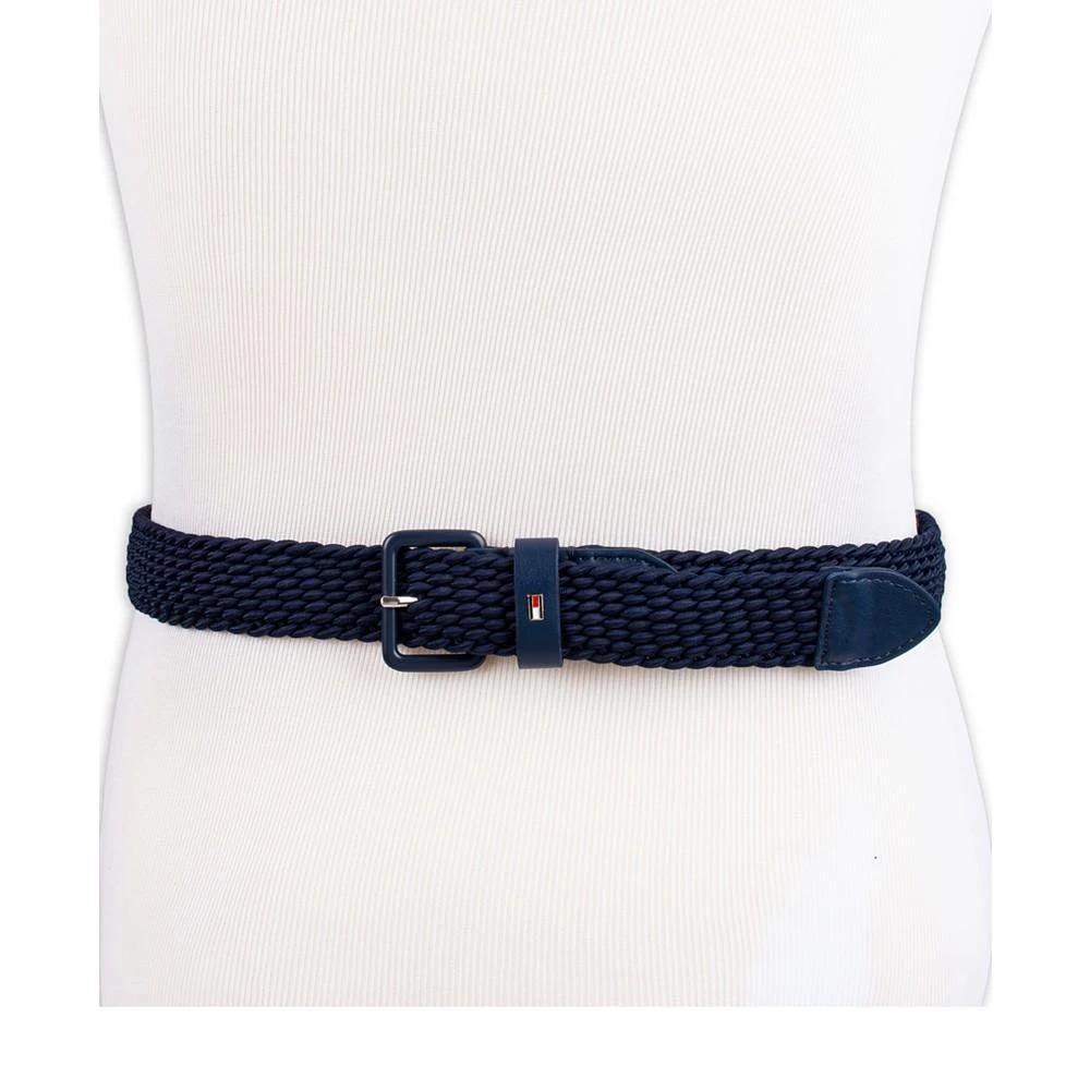 商品Tommy Hilfiger|Men's Tonal Braided Harness Buckle Belt,价格¥265,第5张图片详细描述