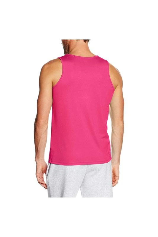 商品The Loom|Fruit Of The Loom Mens Moisture Wicking Performance Vest Top (Fuchsia),价格¥91,第2张图片详细描述