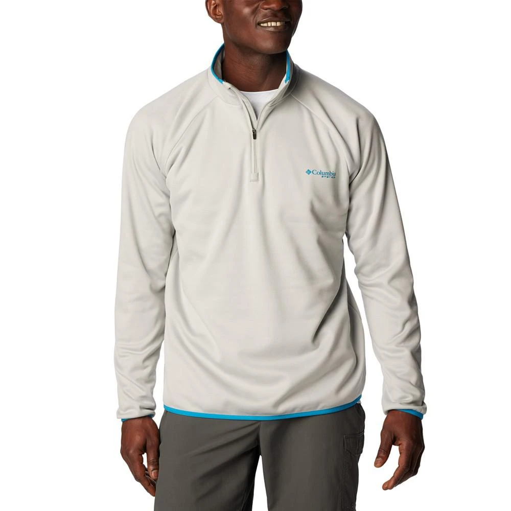 商品Columbia|Men's Terminal PFG Quarter-Zip Fleece Sweatshirt,价格¥443,第1张图片