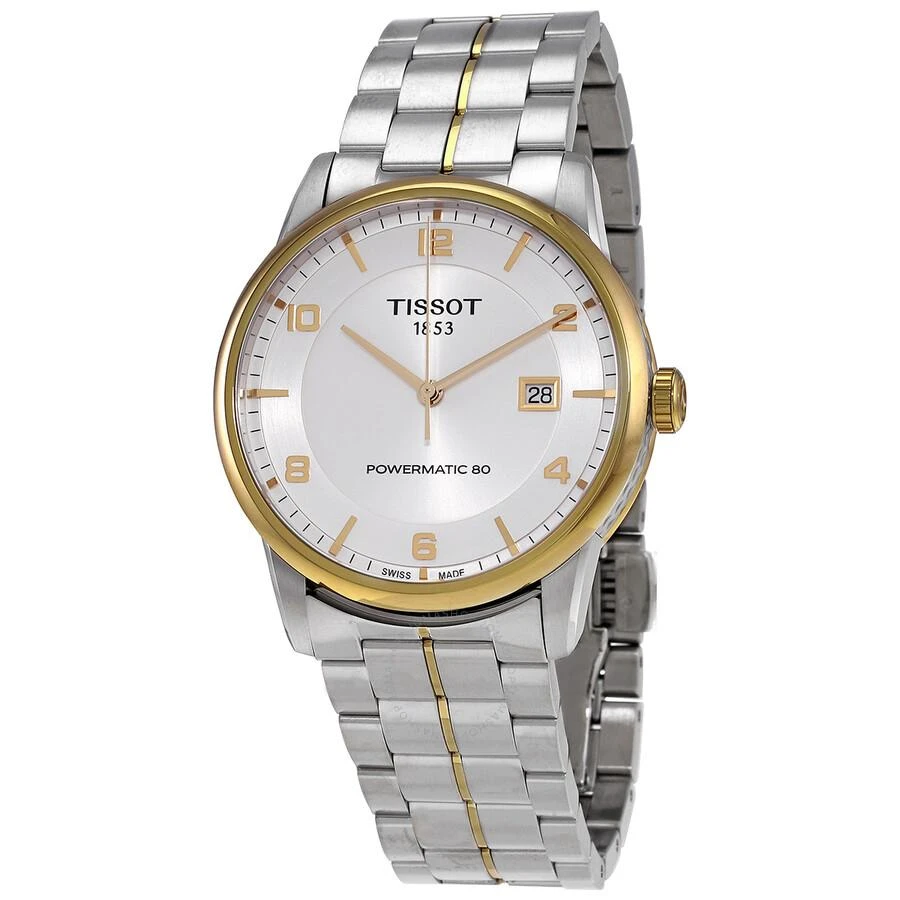 商品Tissot|Luxury Automatic Silver Dial Two-tone Men's Watch T086.407.22.037.00,价格¥2154,第1张图片