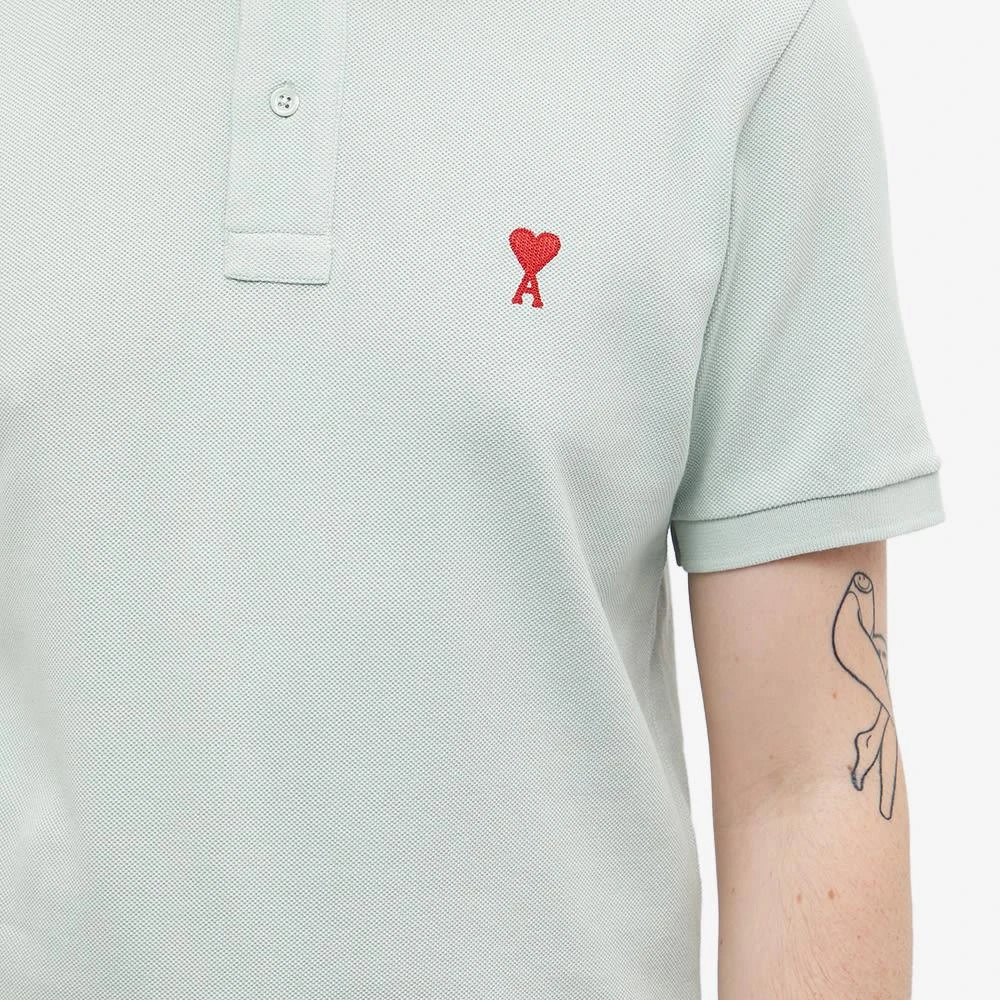 商品AMI|AMI Small A Heart Polo,价格¥1034,第5张图片详细描述