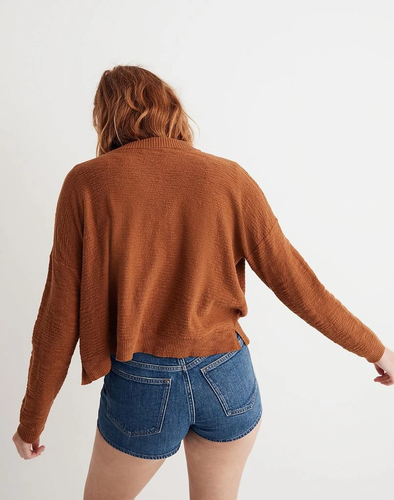 商品Madewell|Brampton Crop Cardigan Sweater,价格¥319,第3张图片详细描述