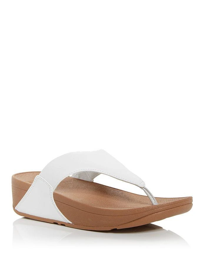 商品FitFlop|Women's Lulu Thong Wedge Sandals,价格¥669,第1张图片