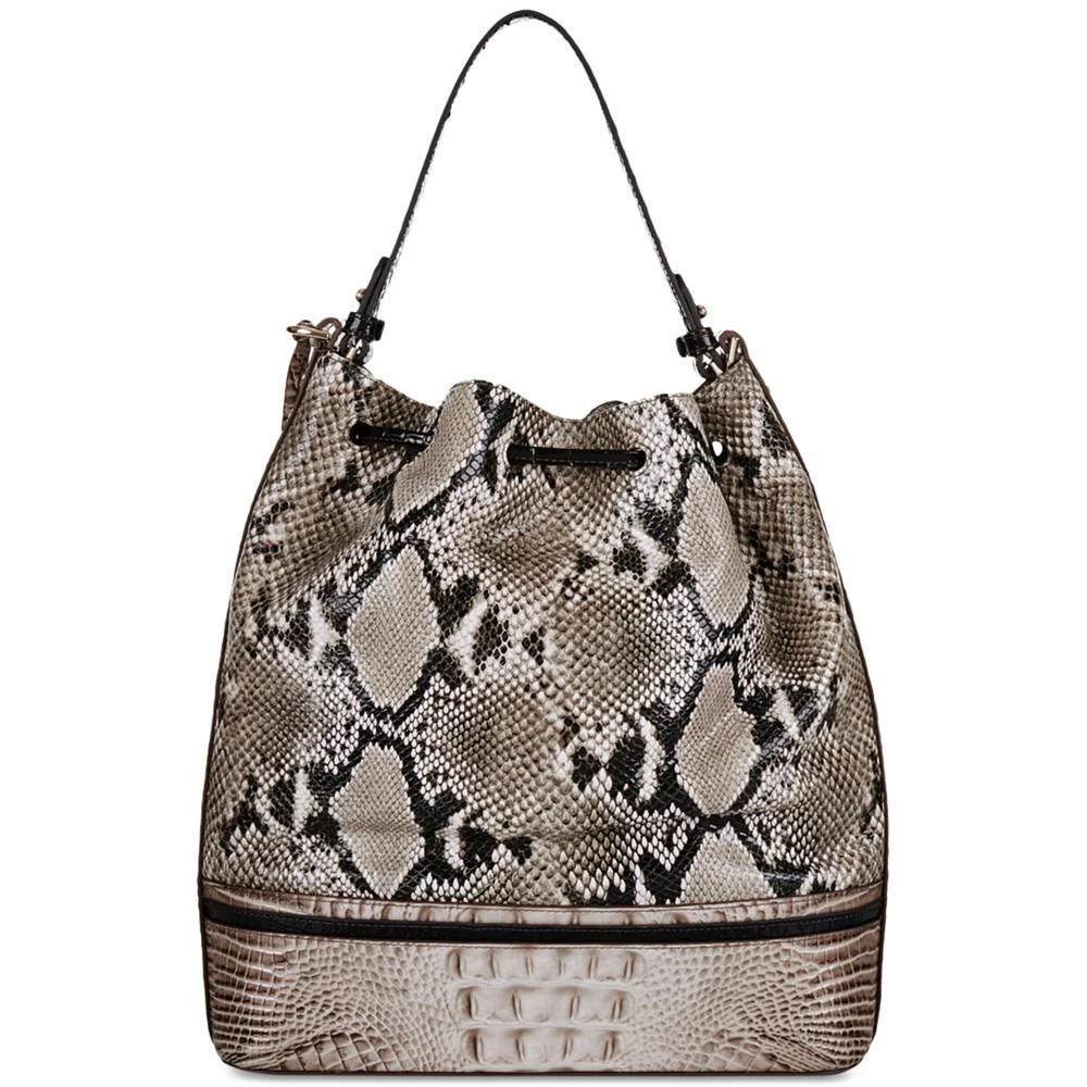 商品Brahmin|Marlowe Fontaine Embossed Leather Shoulder,价格¥1907,第3张图片详细描述