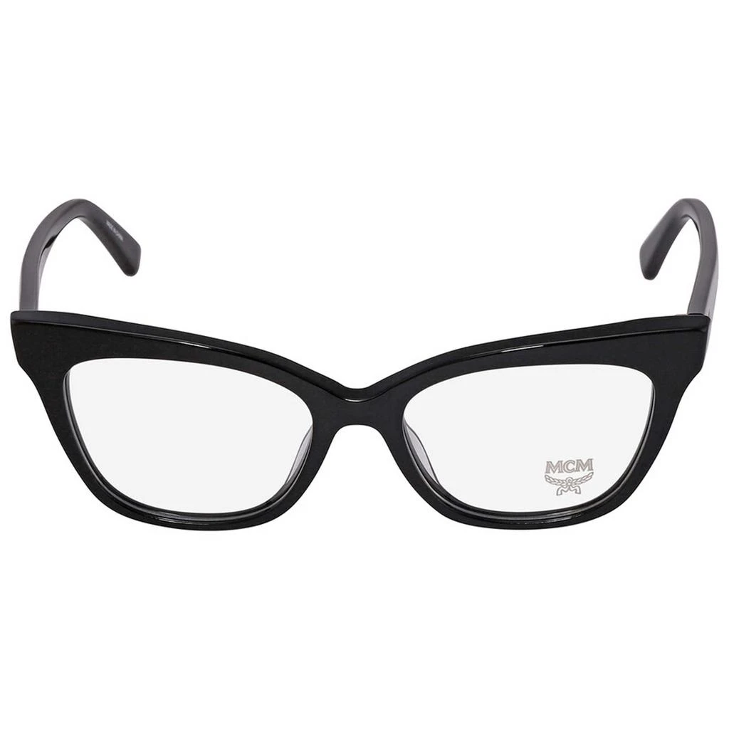 商品MCM|MCM Women's Eyeglasses - Black Cat Eye Acetate Frame Clear Lens | MCM2720 001,价格¥395,第2张图片详细描述