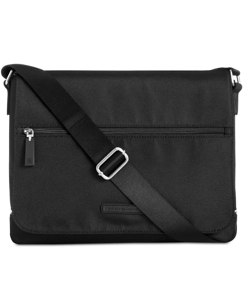 商品Tommy Hilfiger|Men's Alexander Flap-Closure Messenger Bag,价格¥659,第1张图片