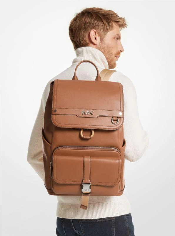 商品Michael Kors|Varick Leather Backpack,价格¥1684,第4张图片详细描述