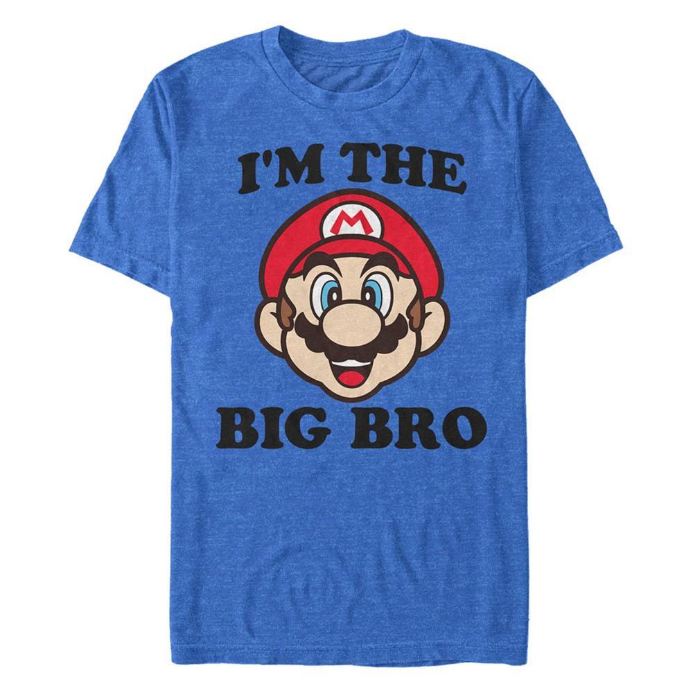商品Nintendo|Nintendo Men's Super Mario Big Bro Short Sleeve T-Shirt,价格¥176,第1张图片