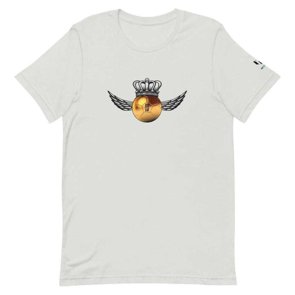 商品Printful|MESSI GOLDEN BALL GRAPHIC T-SHIRT,价格¥298,第1张图片