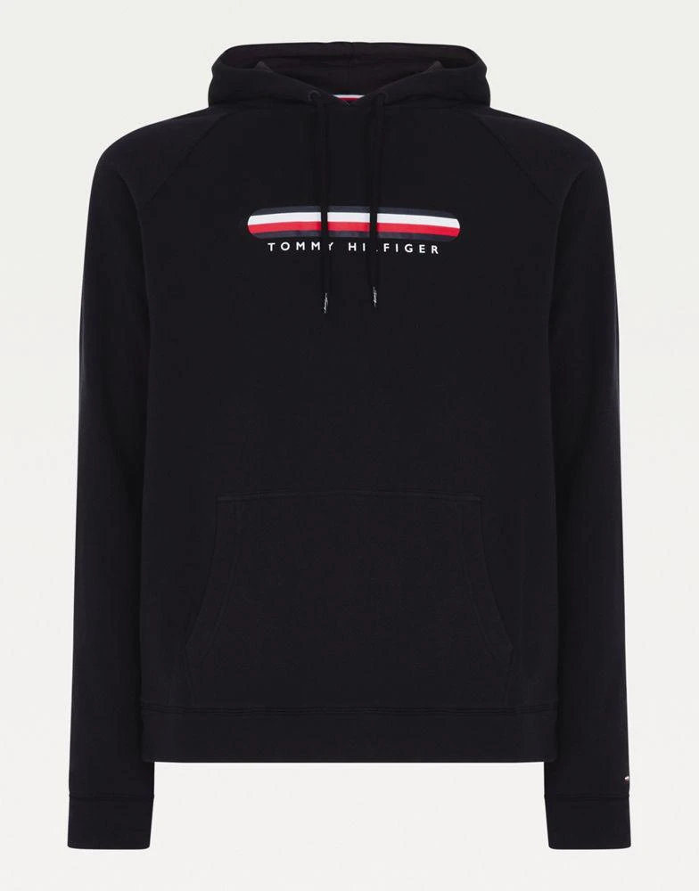 商品Tommy Hilfiger|Tommy Hilfiger lounge flag hoodie in black,价格¥711,第4张图片详细描述