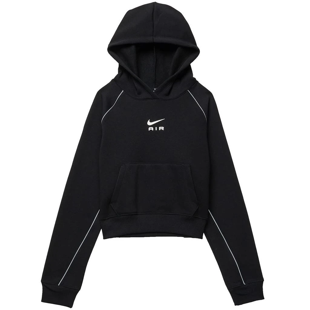 商品NIKE|NSW Air French Terry Crop Hoodie (Little Kids/Big Kids),价格¥252,第1张图片