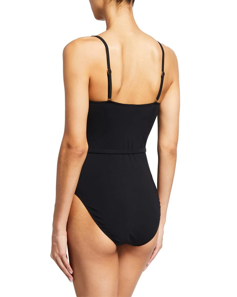 商品Tory Burch|Jessa One-Piece Swimsuit w/ Belt,价格¥1684,第2张图片详细描述