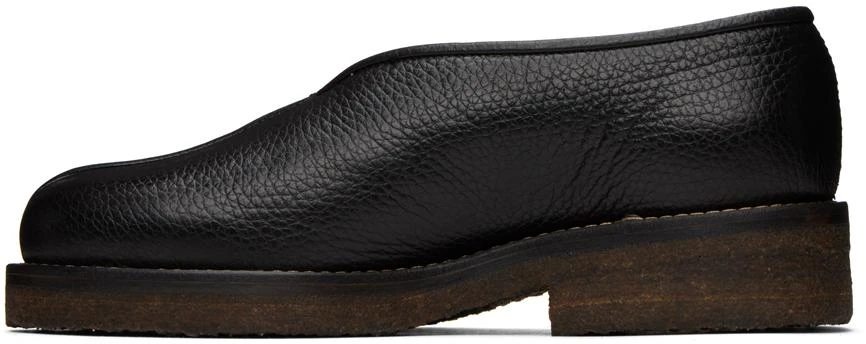 商品Lemaire|Black Piped Loafers,价格¥2252,第3张图片详细描述