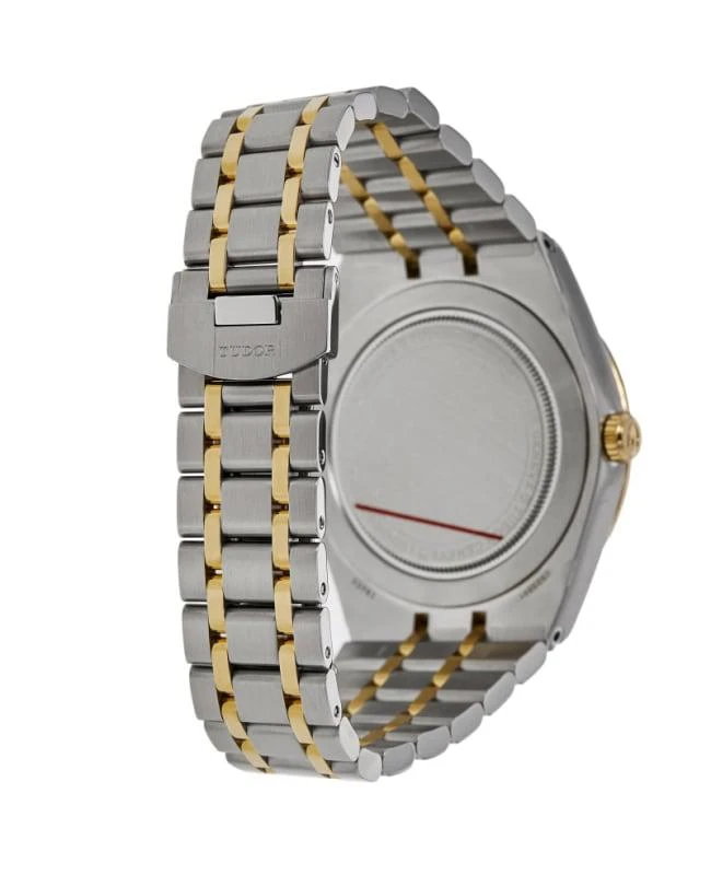 商品Tudor|Tudor Royal Automatic Champagne Dial Gold Bezel Steel Unisex Watch M28503-0003,价格¥27737,第4张图片详细描述