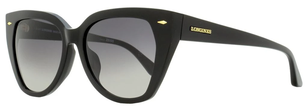 商品Longines|Longines Women's Butterfly Sunglasses LG0016H 01B Black 55mm,价格¥731,第1张图片