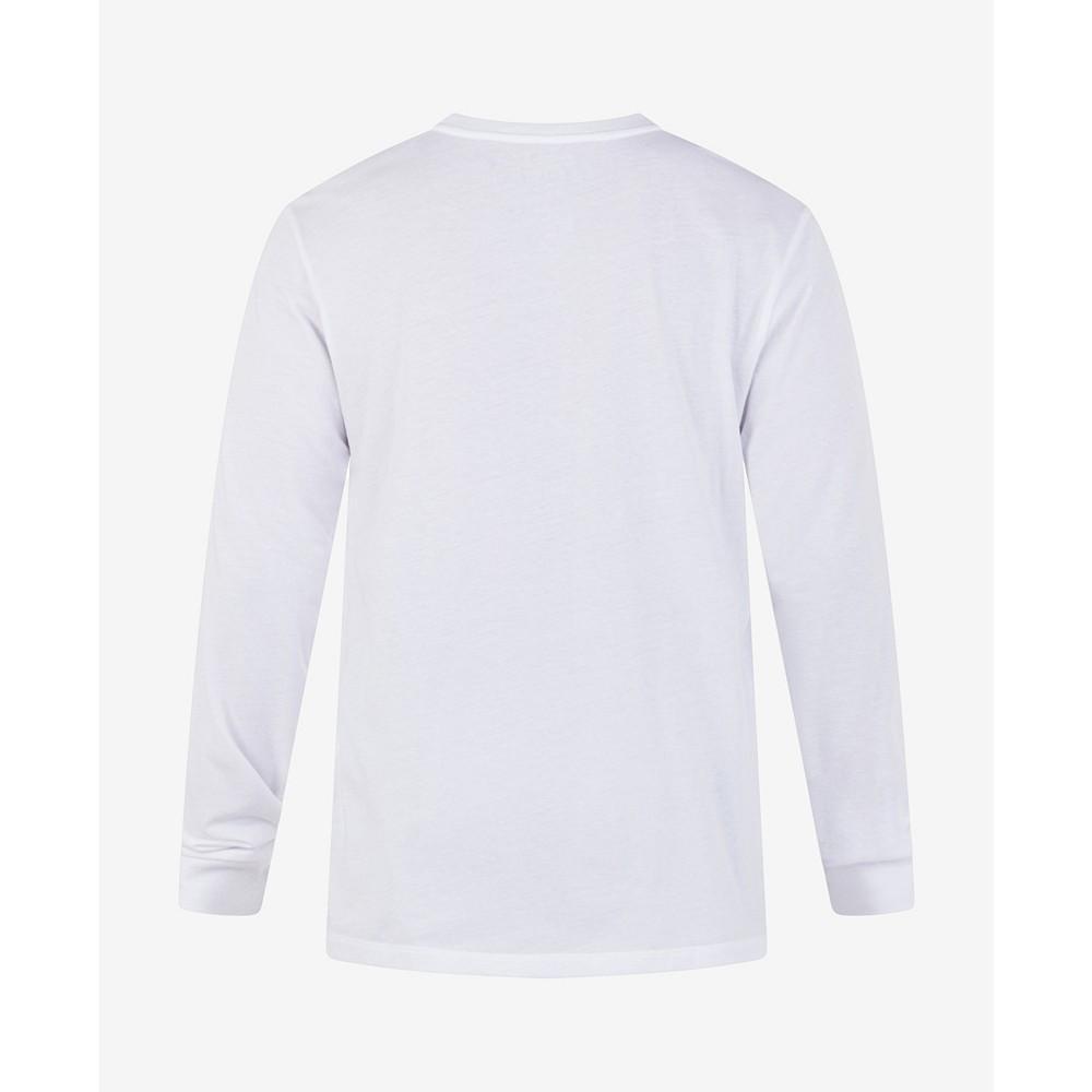 商品Hurley|Men's Everyday One and Only Icon Long Sleeve T-shirt,价格¥250,第7张图片详细描述