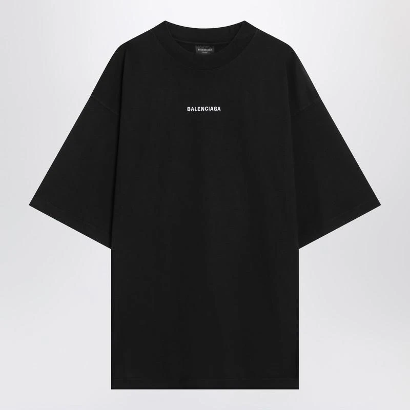 商品Balenciaga|Balenciaga New Balenciaga Back Medium Fit T-Shirt,价格¥5369,第1张图片