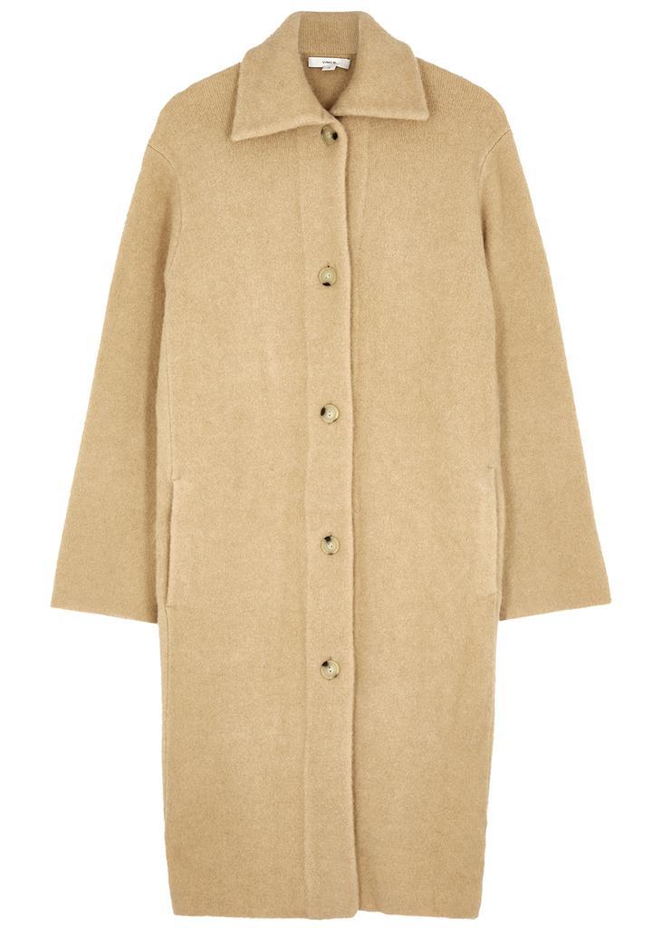 商品Vince|Sand brushed-knit coat,价格¥4810,第1张图片