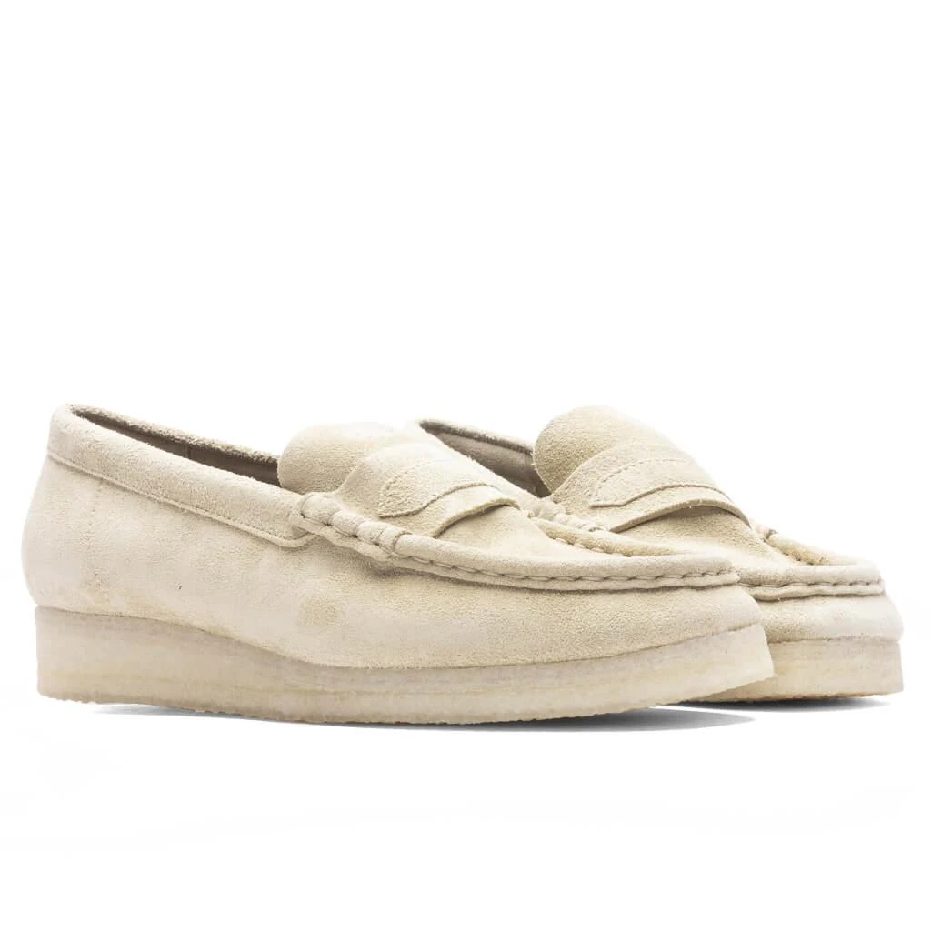 商品Clarks|Women's Wallabee Loafer - Maple Suede,价格¥851,第2张图片详细描述