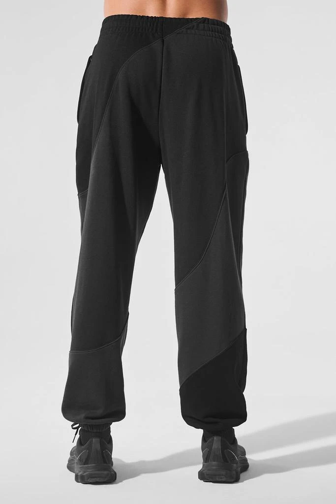 商品Alo|Make Waves Sweatpant - Vintage Black Tonal,价格¥1136,第2张图片详细描述