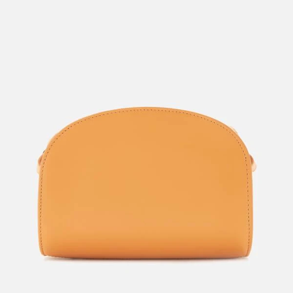 商品A.P.C.|A.P.C. Women's Mini Demi-Lune Cross Body Bag - Yellow,价格¥1628,第2张图片详细描述