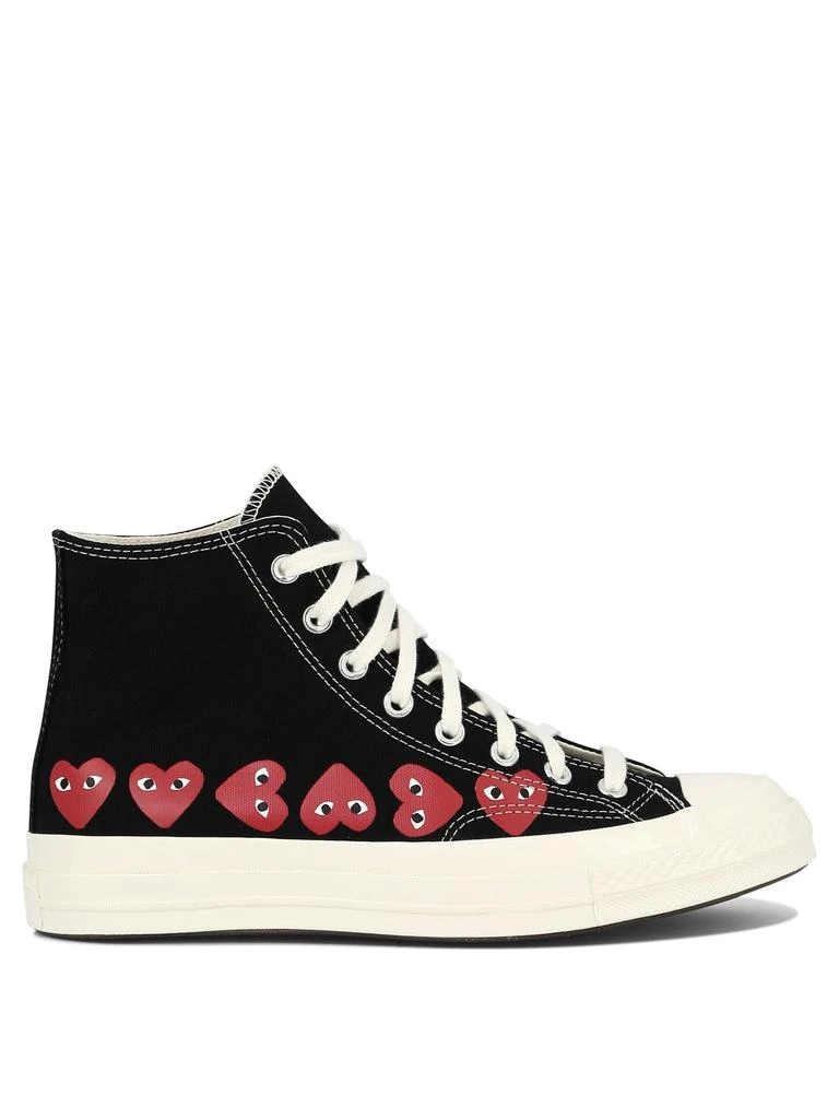 商品Comme des Garcons|Converse X Comme Des GarçOns Play Sneakers & Slip-On Black,价格¥663,第1张图片