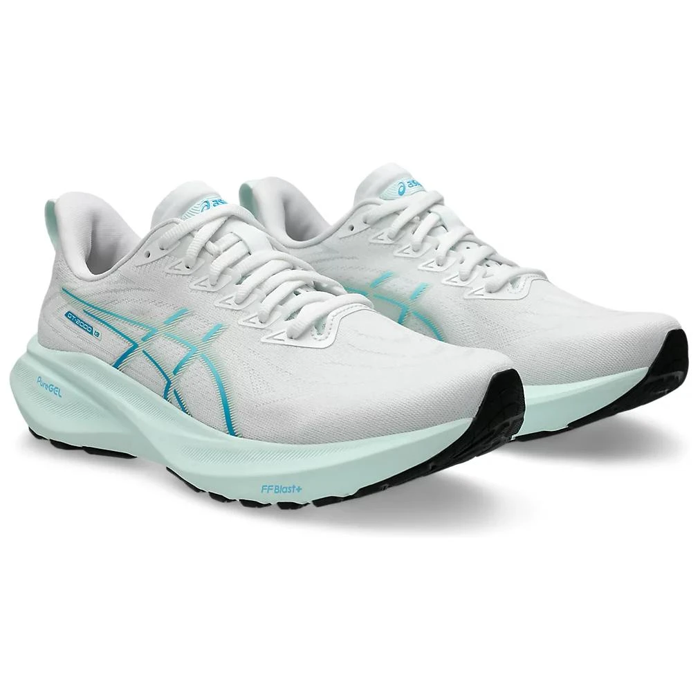 商品[国内直发] Asics|GT-2000 13 舒适轻盈防滑耐磨 低帮跑步鞋 女款 灰蓝色,价格¥889,第4张图片详细描述