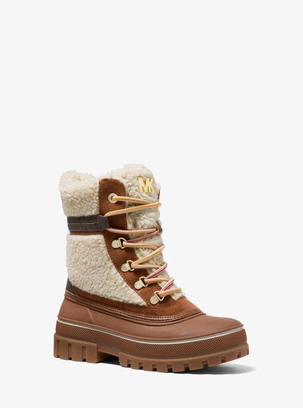 商品Michael Kors|Ozzie Mixed-Media Boot,价格¥782,第1张图片