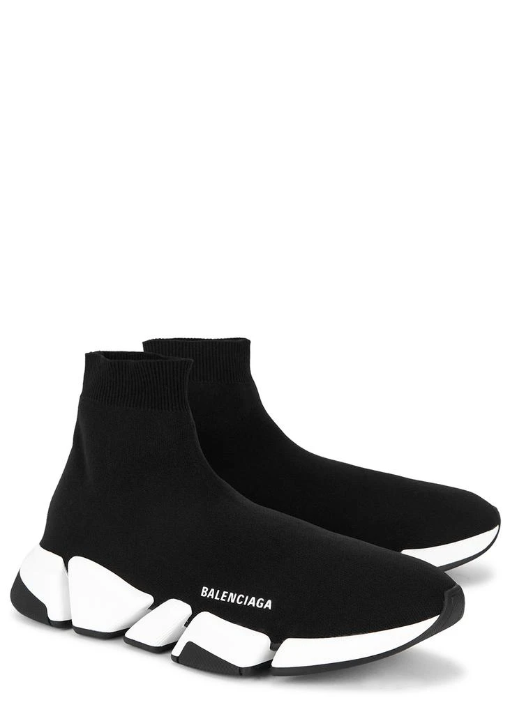 商品Balenciaga|Speed 2.0 black stretch-knit sneakers,价格¥6538,第2张图片详细描述