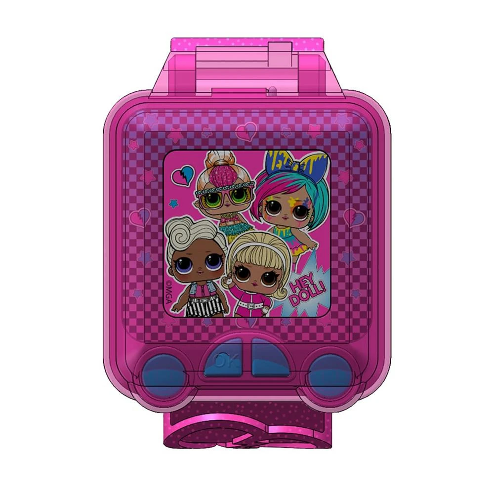 商品LOL Surprise!|LOL Surprise Kid's Educational Learning Pink Silicone Strap Watch, 40mm,价格¥150,第2张图片详细描述