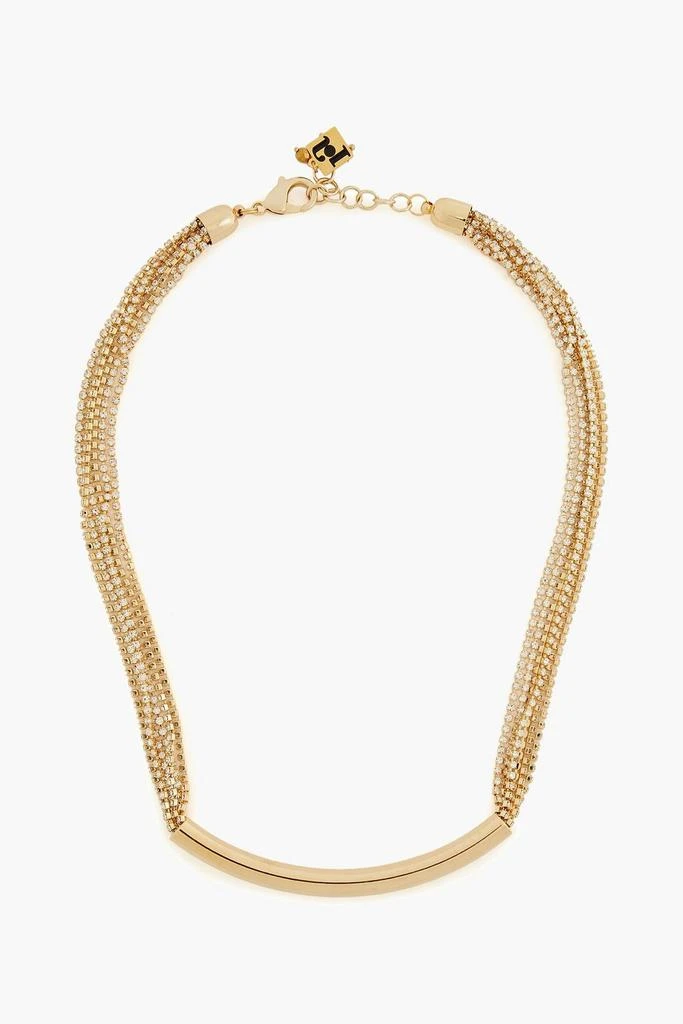商品ROSANTICA|Gold-tone crystal necklace,价格¥874,第1张图片