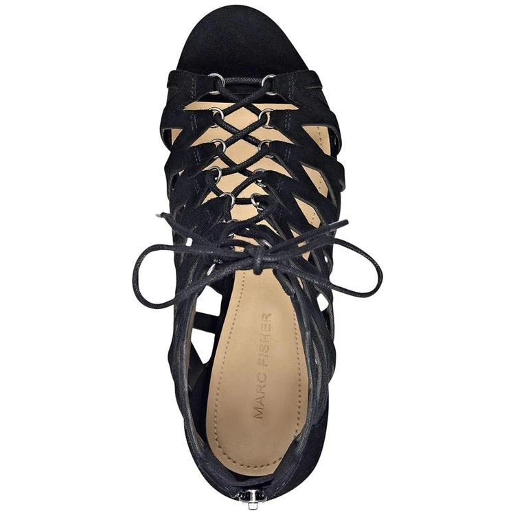 商品Marc Fisher|Blair Lace-Up Dress Sandals,价格¥288,第5张图片详细描述