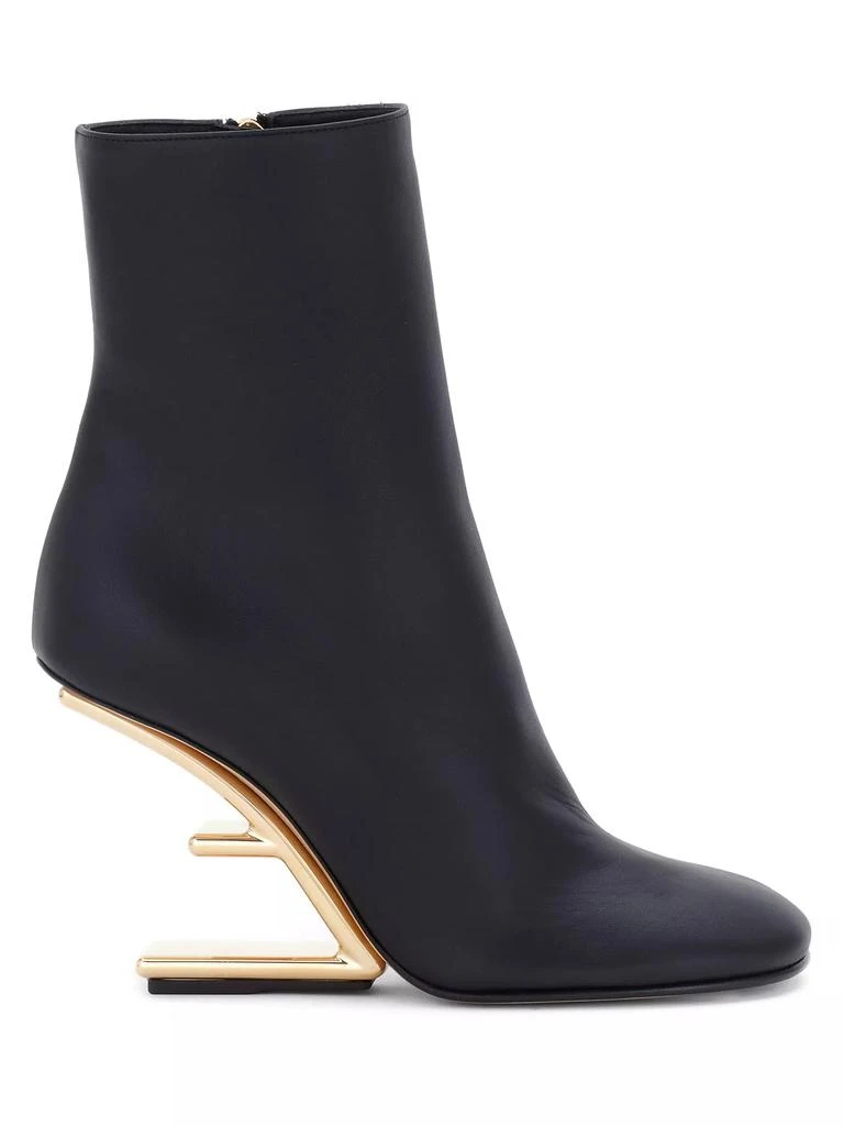 商品Fendi|Fendi First Leather Wedge Booties,价格¥14623,第1张图片