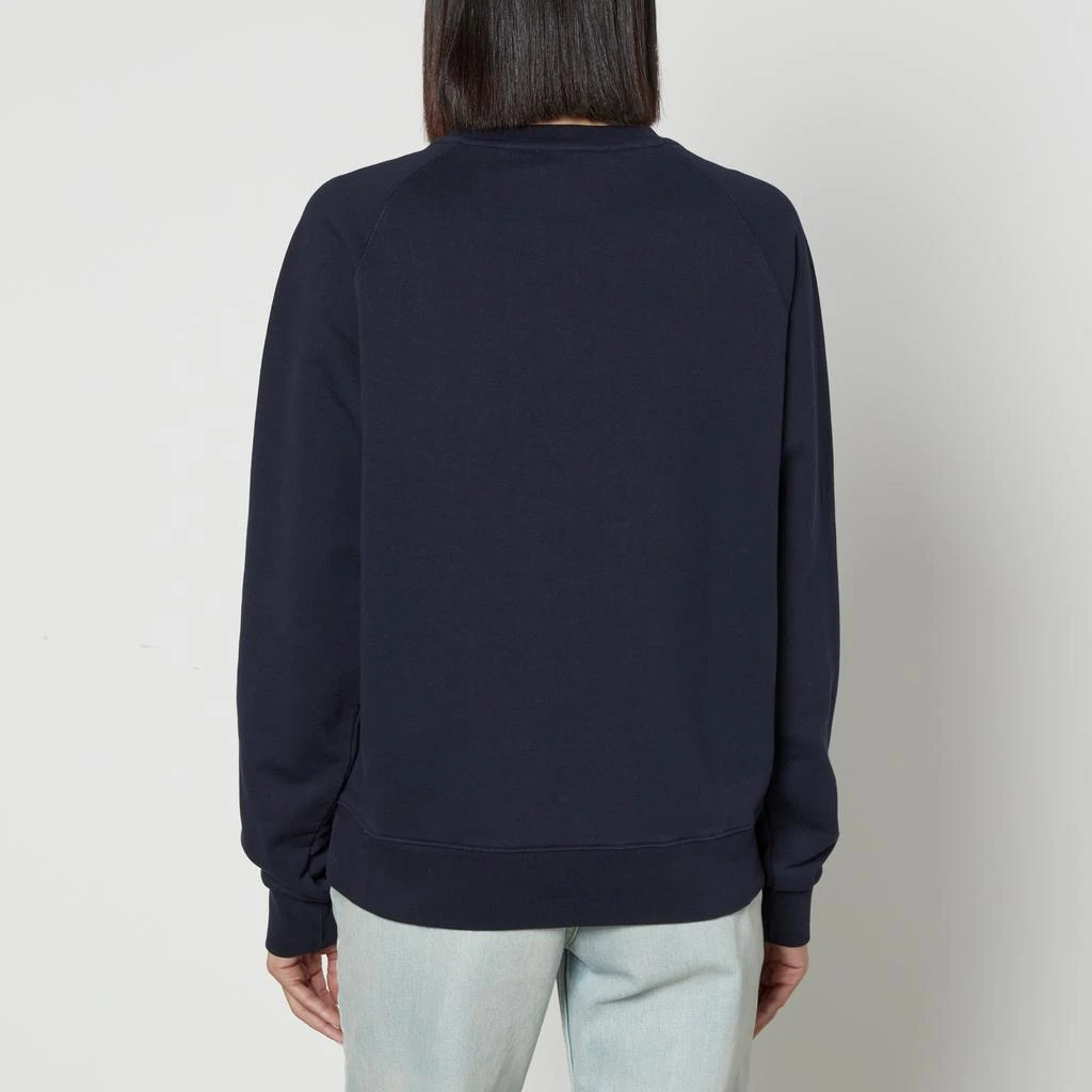 商品Maison Kitsune|Maison Kitsuné Women's Tricolor Fox Patch Sweatshirt - Navy,价格¥508,第2张图片详细描述