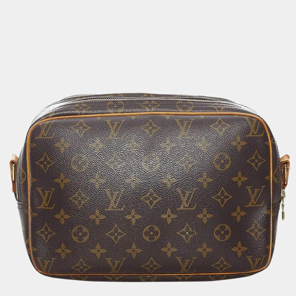 商品[二手商品] Louis Vuitton|Louis Vuitton Brown Monogram Reporter PM,价格¥6488,第3张图片详细描述