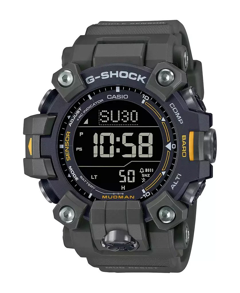 商品G-Shock|Men's Digital Green Resin Watch, 52.7mm, GW9500-3,价格¥2848,第1张图片