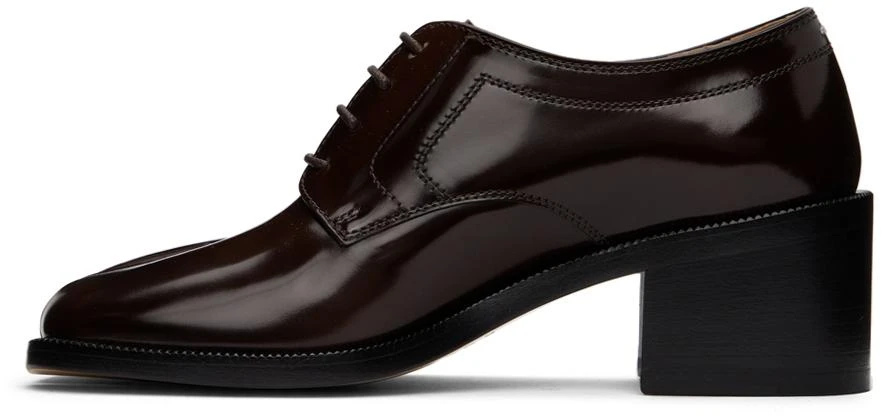 商品MAISON MARGIELA|Brown Tabi Lace-Up Heels,价格¥4163,第3张图片详细描述