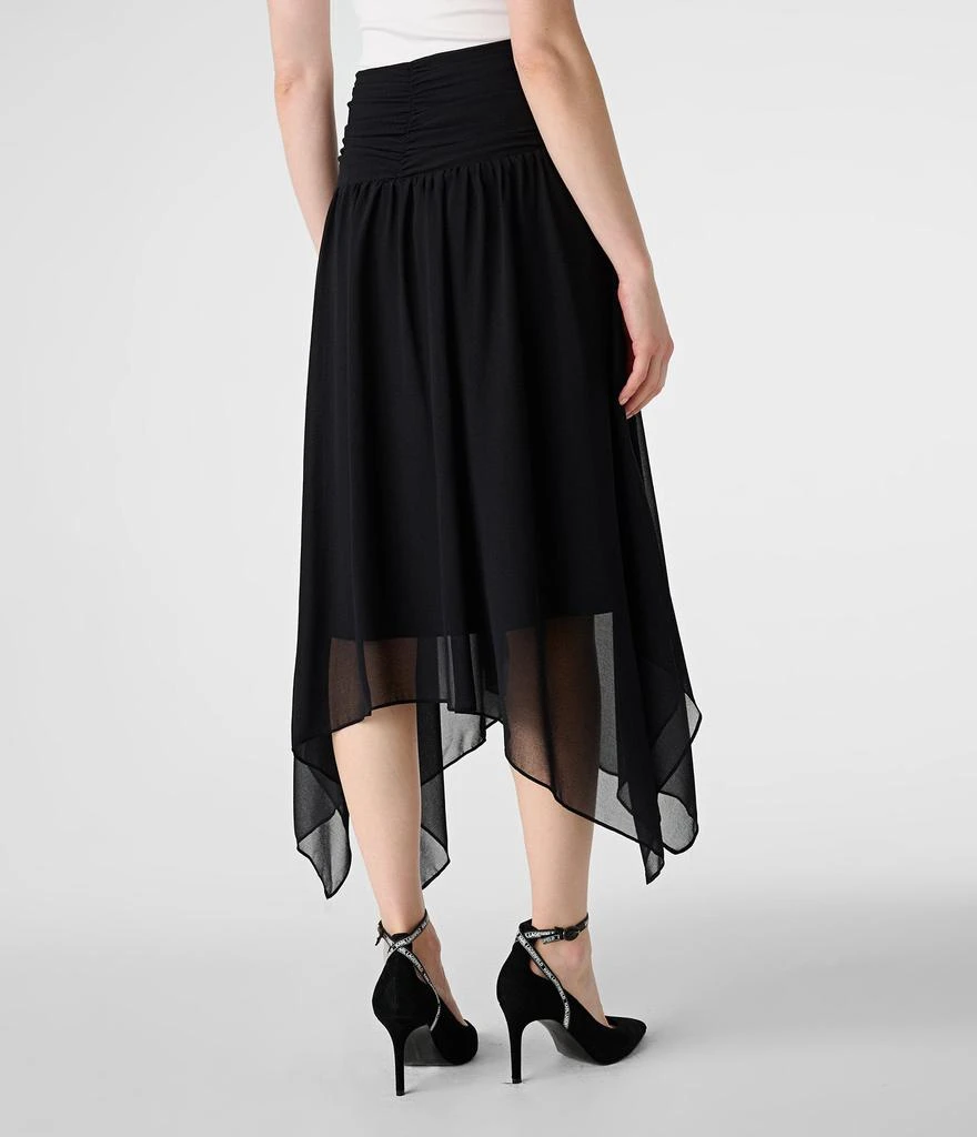 商品Karl Lagerfeld Paris|DRAPEY MIDI SKIRT,价格¥525,第2张图片详细描述