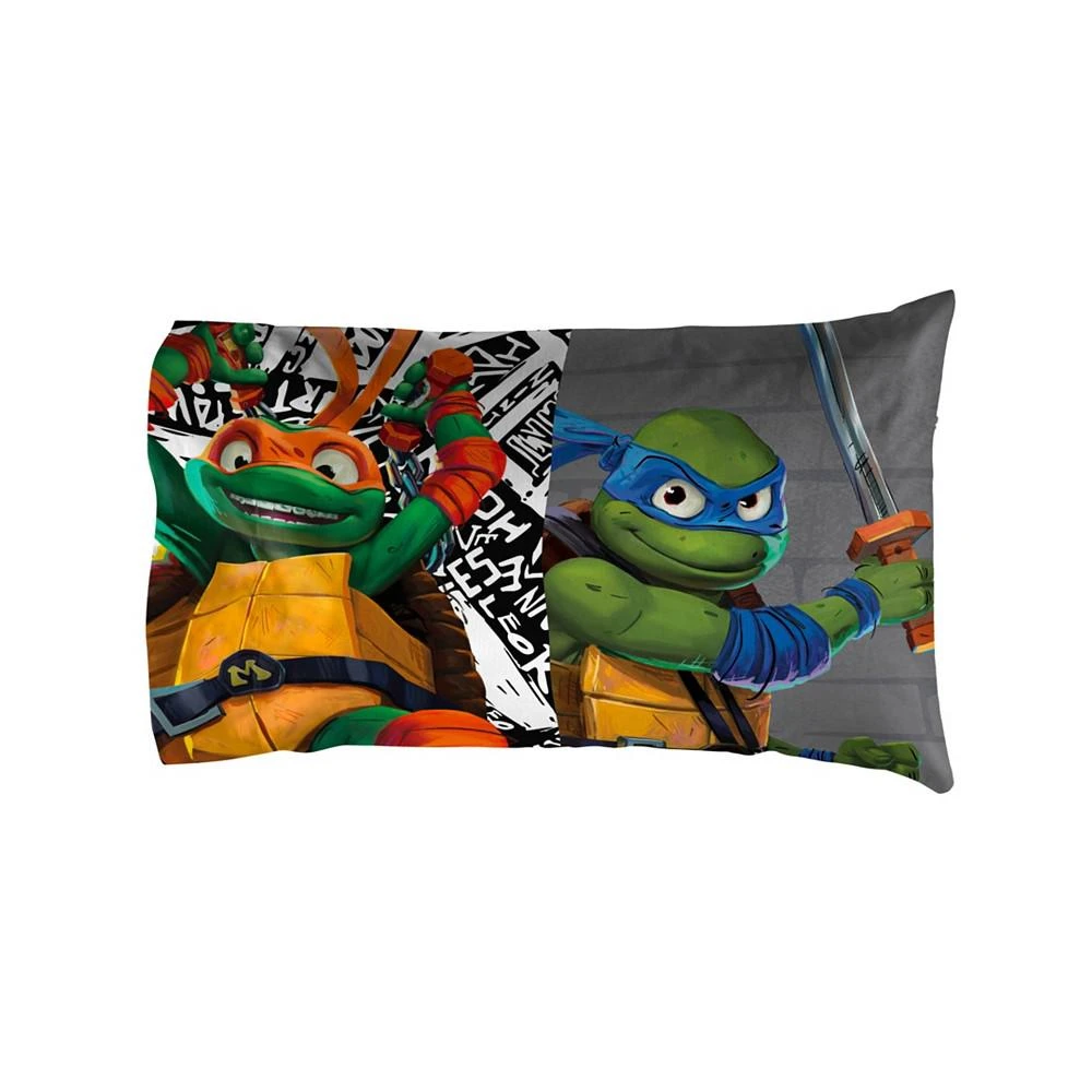 商品TEENAGE MUTANT NINJA TURTLES|Teenage Mutant Ninja Turtle Movie Collection Good Fight Pillowcase, Standard,价格¥337,第4张图片详细描述