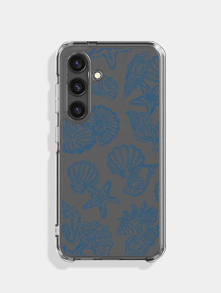商品Skinnydip London|Blue Outline Sea Shells Android Case,价格¥269,第1张图片