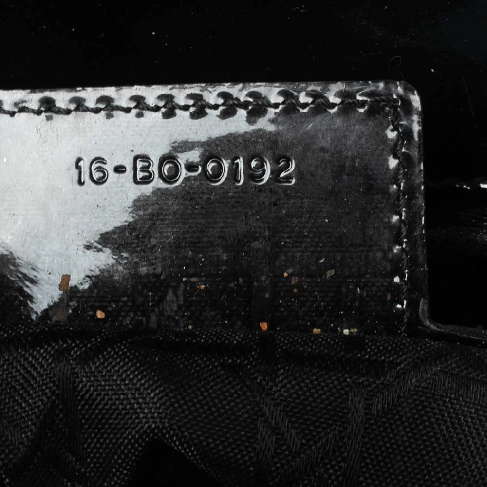 Dior Black Cannage Patent Leather Large Lady Dior Tote 商品