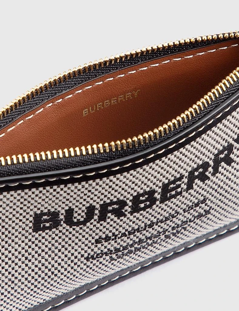 商品Burberry|Horseferry Print Canvas and Leather Zip Card Case,价格¥2319,第3张图片详细描述