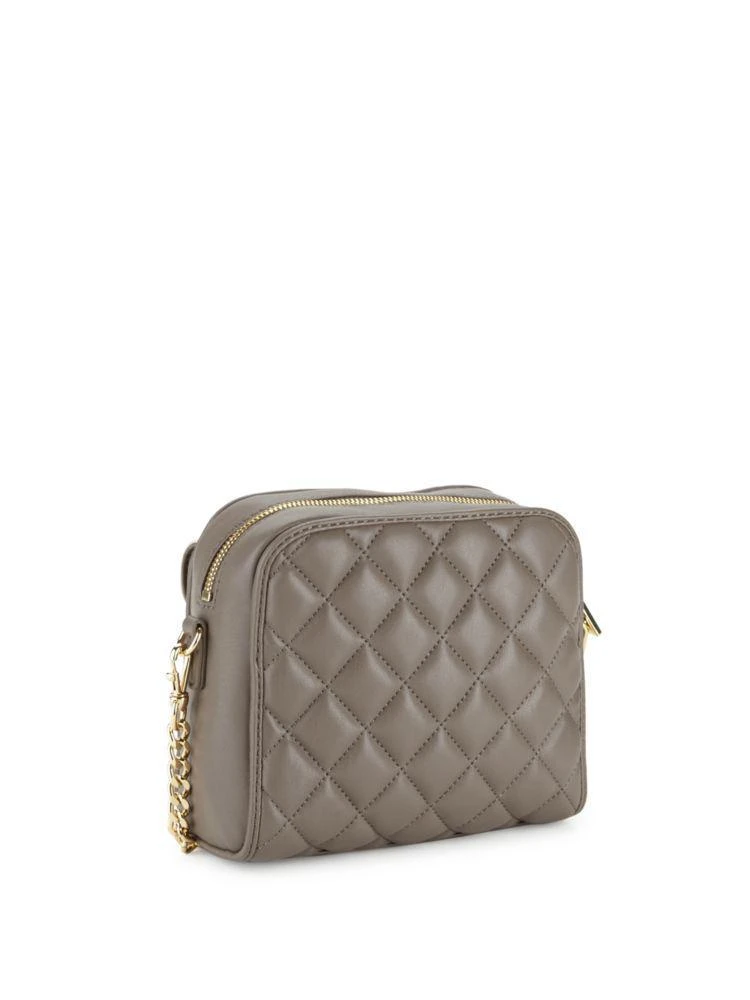商品Moschino|Quilted Faux Leather Crossbody Bag,价格¥1022,第4张图片详细描述