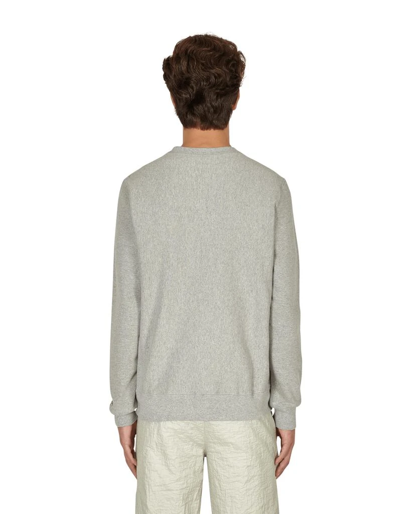 商品Noah|Knowledge Crewneck Sweatshirt Grey,价格¥671,第3张图片详细描述