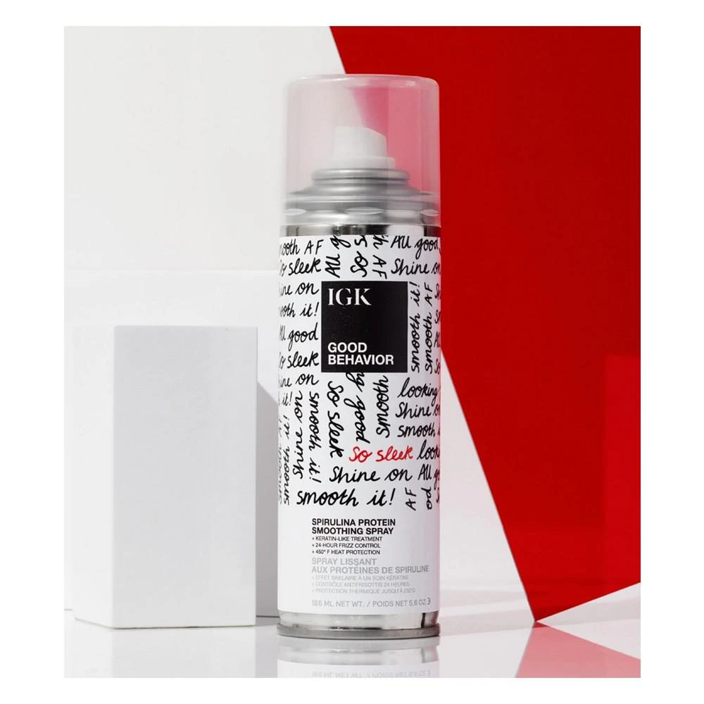 商品IGK Hair|Good Behavior Spirulina Protein Smoothing Spray,价格¥254,第3张图片详细描述
