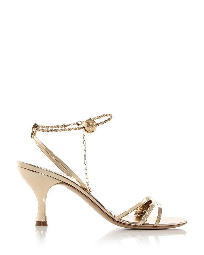 商品Salvatore Ferragamo|Women's Denise Ankle Chain High Heel Sandals,价格¥3421,第2张图片详细描述