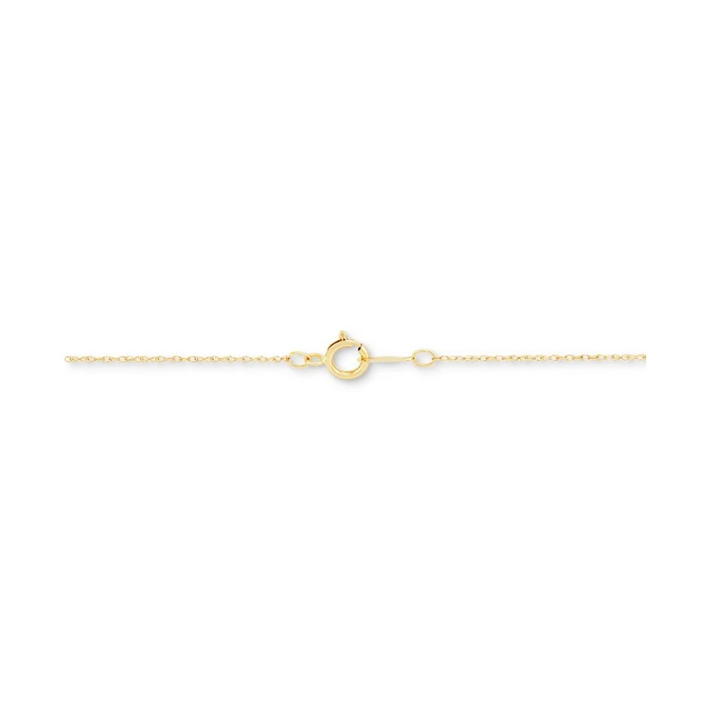 商品Macy's|Opal (1-3/4 ct. t.w.) & Diamond (1/20 ct. t.w.) 18" Pendant Necklace in 14k Gold,价格¥3031,第3张图片详细描述