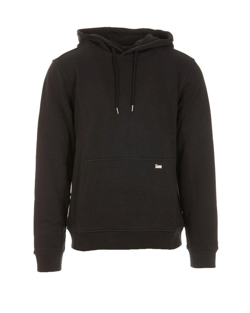 商品Woolrich|Woolrich Logo-Patch Long-Sleeved Hoodie,价格¥522,第1张图片