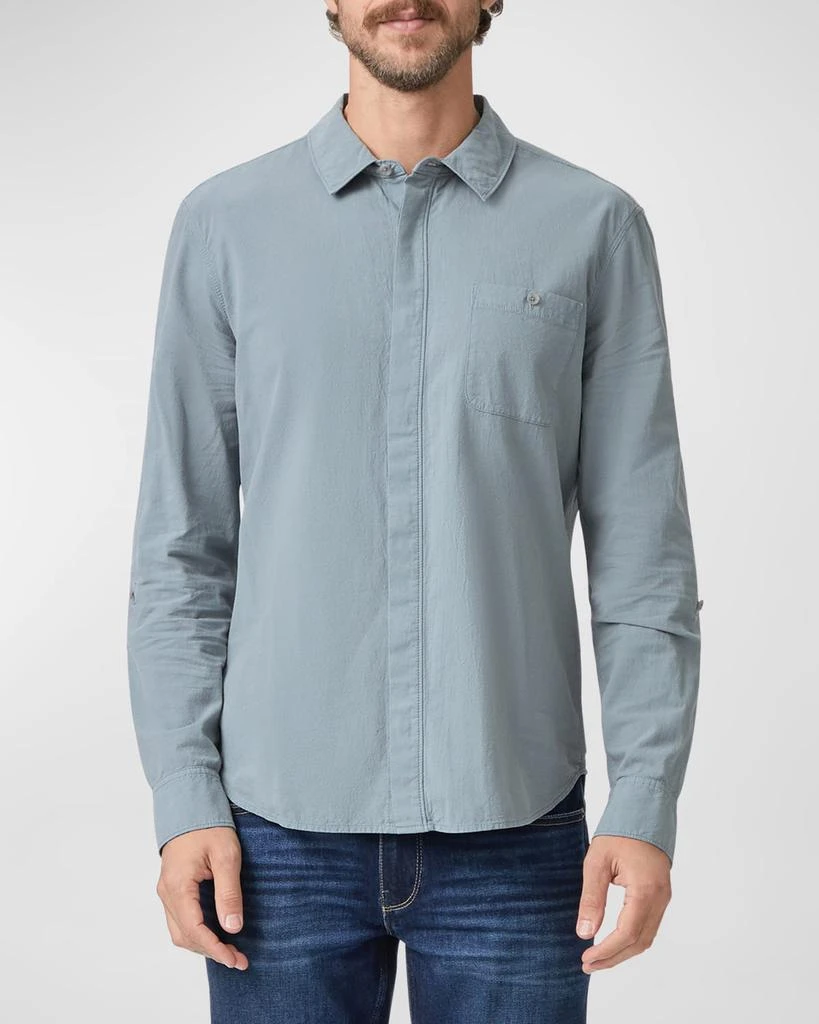 商品Paige|Men's Gregory Hidden-Placket Sport Shirt,价格¥1320,第1张图片